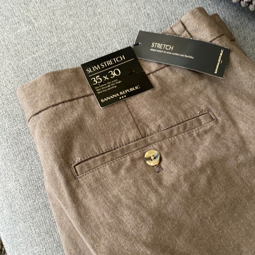 Banana Republic Slim Stretch slacks